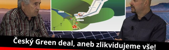 Český Green deal  – Vláda vyřadila hydroenergii z obnovitelných zdrojů. Proč zaplavíme uhelné doly?