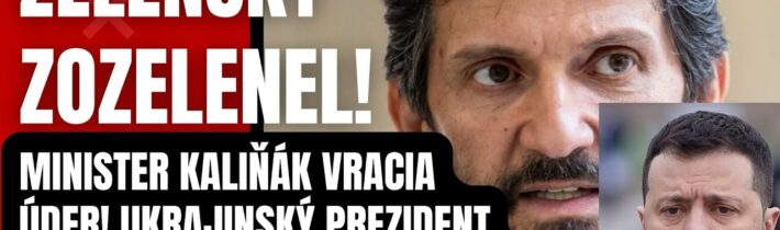 Mimoriadne: Minister Kaliňák vracia úder! Prezident Zelenský sa dozvedel smutnú správu…