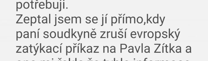 Lidi vidíte že jde volat na Okresní soud v Chomutově  a žádat o urgentní zrušení…