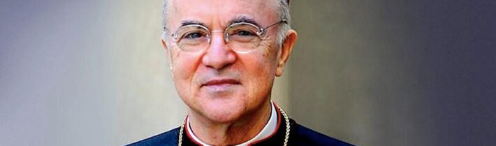 Arcibiskup Viganò: V civilnej sfére sme svedkami štátnych prevratov organizovaných Deep state. V cirkevnej sfére sme postavení pred rovnakú situáciu. Slobodomurárskej lobby, ktorá po viac ako dve storočia systematicky ničila civilné vl
