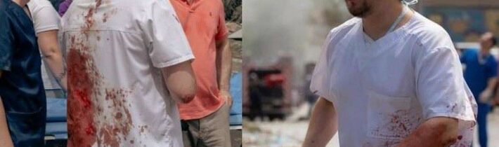 Ukázalo sa, že fotografie chirurga z ukrajinskej nemocnice Okhmatdyt, ktoré bol…