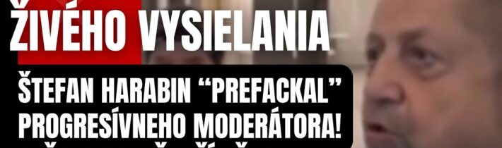 Definitívna STOPKA v televízii?! Harabin napadol progresívneho moderátora priamo pred kamerami!