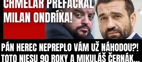 Herec Ondrík sa pustil do vlády Fica! Potom prišlo to, čo nečakal! Chmelár ho prefackal ako malého