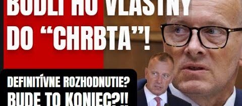 Kollár! Bodli ho vlastný do chrbta?! Bude to koniec Smer Rodiny? Na stole je defitinitívne …