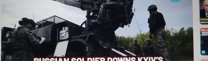 Na kameře: ruský voják udeřil zabijácký dron pažbou své pušky a pak se stalo toto…