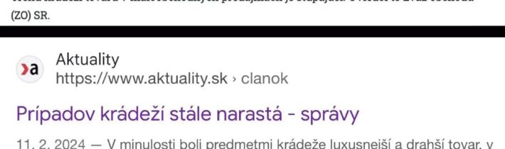 NOVÉ VIDEO od  „Hľadám pravdu“ Instagram  Nárast krádeži zaznamenali skôr ako Novela zákona nadobudla účinnosť  Teraz nevi…