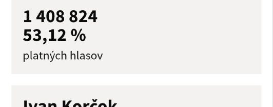 Posledná nočná aktualizácia s 99,98% spočítaných hlasov Pozvite priateľov | odb…
