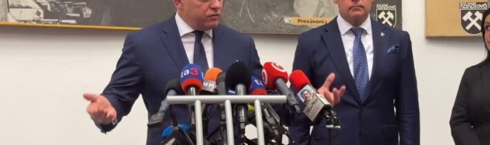 Robert Fico: Neprišiel som si lízať rany do Handlovej. Opozícia je štvavá ďalej