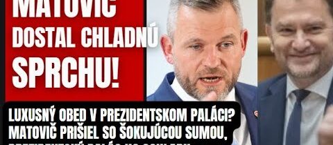 Čierny deň u Matovičovcov! Prišla chladná sprcha, ktorý nečakal! Za tie kecy si môže len on sám…