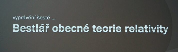 Pavel Krtouš – Bestiář obecné teorie relativity (MFF FJDP 28.3.2019)