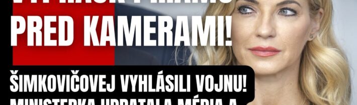 Náhly skrat na tlačovke! Šimkovičová narobila poriadky s umelcami a drzou moderátorkou! Takýto výpra
