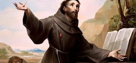 Svätý František z Assisi sa premenil na ukrižovaného Krista a stal sa živým znamením Boha