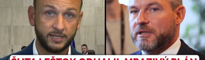 Šutaj Eštok odhalil šokujúce plány progresívcov! Peter Pellegrini ROZUMIE ale VARUJE!