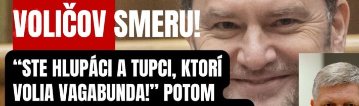 Matovič napadol voličov Smeru! Potom prišlo to, čo nečakal! Fico s ním konečne narobil poriadky…