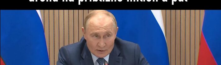 Vladimir Putin – Letos vyrobíme a dodáme 10krát více dronů (přibližně milion a půl) | české titulky
