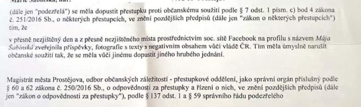 V Prostějově chybovaly policie, státní zastupitelství i magistrát