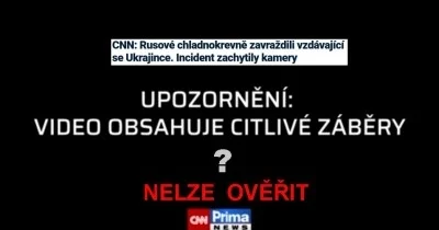 Zákeřně popravení Ukrajinci jsou ve skutečnosti Rusové popravení ukrajinskými teroristy?