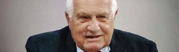 Václav Klaus krátce o Petru Pavlovi a Janu Lipavském…