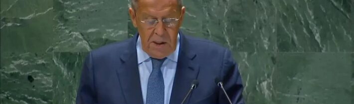 LAVROV VENOVAL OSTRÉ SLOVÁ KANADE, UKRAJINE A POBALTSKÝM KRAJINÁM – PREJAV NA ZASADNUTÍ OSN