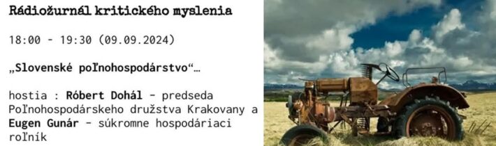 Rádiožurnál kritického myslenia