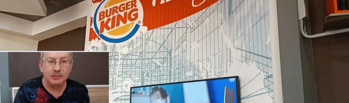 Návštěva Burger King v Čůdově – Odysee verze