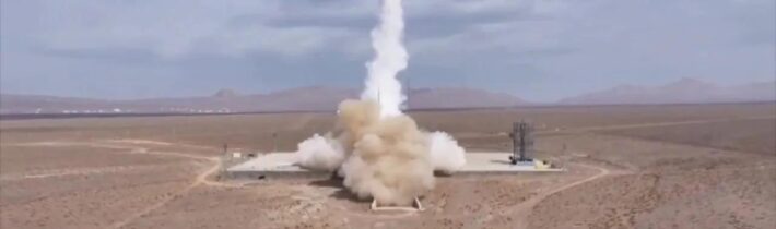 🐦‍⬛️🇮🇷 Írán úspěšně vypustil do vesmíru výzkumnou družici Chamean-1Satelit byl vynesen na