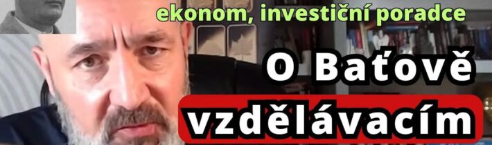 Robert Vlášek o Baťově škole práce a jiných vizionářských projektech