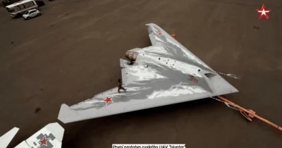 Ruská léčka? Rusové si nesestřelili ruský Su-34, jak jásají masmédia, ale prototyp nového těžkého superdronu