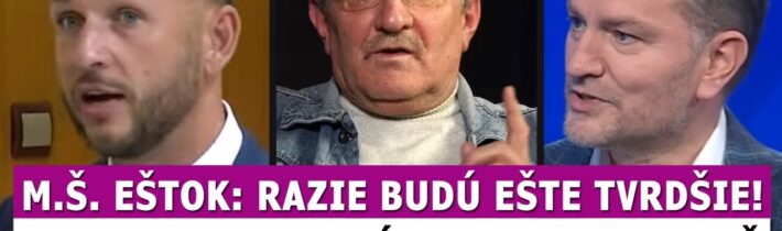 Eštok: Razie budú ešte TVRDŠIE, Zoldy: Zodpovedný je nielen Matovič, ale v prvom rade…