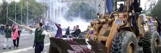 Fanúšikovia farebných revolúcií si pripomínajú toto výročie