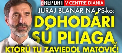 Juraj Blanár ostro na PS-ko: Dohodári sú pliaga, ktorú tu zaviedol Matovič!