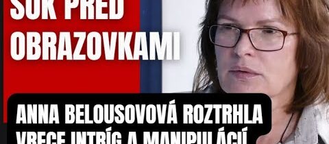 Toto musíte vidieť! ŠOK pred kamerami, aký sme nezažili. Belousovová rozpútala mediálne peklo!