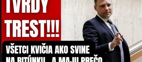 Tvrdý trest pre slniečkárov! A vieme dobre prečo, to všetko začalo!