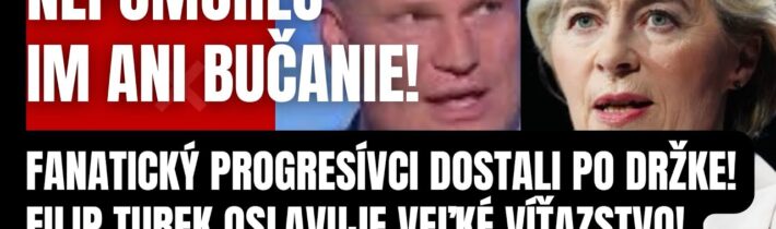 Fanatický Progresívci dostali po držke! Filip Turek oslavuje veľké víťazstvo! Takto ovládol Brusel..