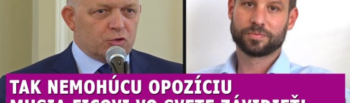Tak NEMOHÚCU opozíciu musia Ficovi závidieť, detinská reakcia progresívcov na Huliaka