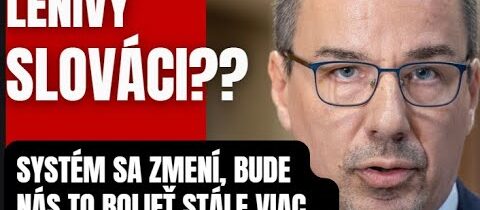 Lenivý Slováci sú realitou. Štát prísne zakročí proti chorým občanom! Toto fakt chceme?