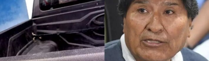 Video: Pokus o atentát na bývalého bolívijského prezidenta Evu Moralesa, vozidlo zasiahlo 14 výstrelov