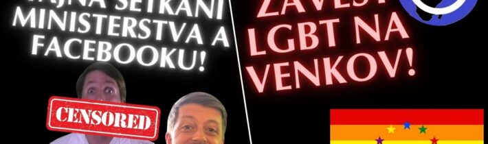 LGBT POVINNĚ NA VENKOV! Ministerstvo se tajně schází s Facebookem, návrat lidí ke spalovákům – POLITICKY NEKOREKTNÍ ZPRÁVY 42/2024