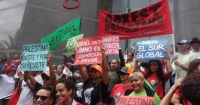 Venezuela vyjadřuje podporu Palestině, odmítá sionismus a fašismus