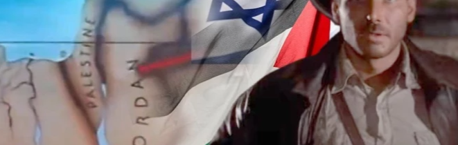 DŮKAZ, ŽE IZRAEL NEEXISTOVAL! VŠE UKÁZAL FILM O INDIANA JONESOVI: TADY JE CELÁ PALESTINA (VIDEO)