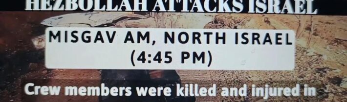 Hizballáh pustil žilou Izraelcům při 30 útocích; zničeno 6 tanků Merkava, sestřelen dron Hermes…