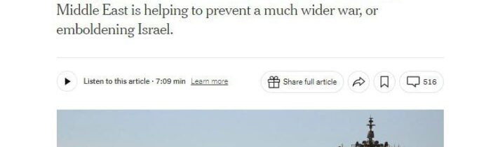V Pentagone vznikli nezhody ohľadom pomoci Izraelu , píše The New York TimesAut…