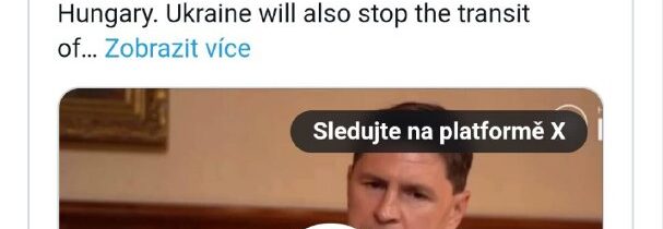 Ukrajina od 1. januára 2025 zastaví tranzit ruskej ropy cez ropovod Družba, tvr…