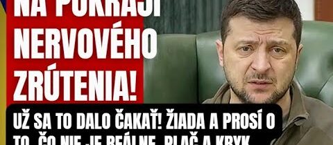 Na pokraji nervového zrútenia! Prišla správa, ktorá ho zložila na kolená. Toto sa nebude ľahko ..