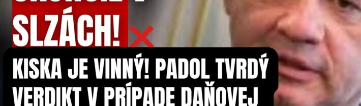 Skončil v slzách! Kiska je vinný! Padol tvrdý verdikt v prípade daňovej kauzy bývalého prezidenta
