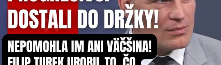 Náhly skrat vo vysielaní! Filip Turek urobil to čo televízia nečakala Progresívcom nepomohla ani