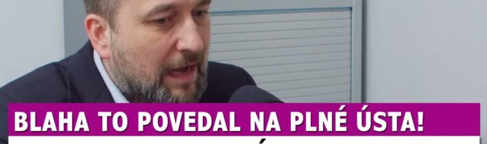 Blaha vyrobil ROZRUCH: Svojim prejavom zdvihol žlč pražským progresívcom