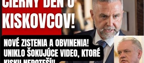 Čierny deň u Kiskovcov! Uniklo video, ktoré Kisku usvedčuje z ďalších podozrení! Je to vážne!