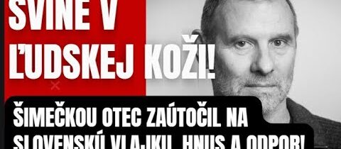 Nenávisť Šimečku k SR! Hnus a odpor k slovenskej vlajke pokračuje! Podlí útok od „svíň v ľudskej ..