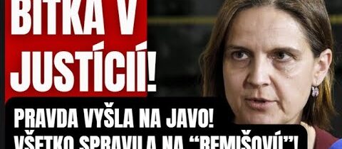 BITKA v justícií! Tá hanba bije do očí! Kolíková to spravila na „Remišovú“! To vážne toto bolo mi…